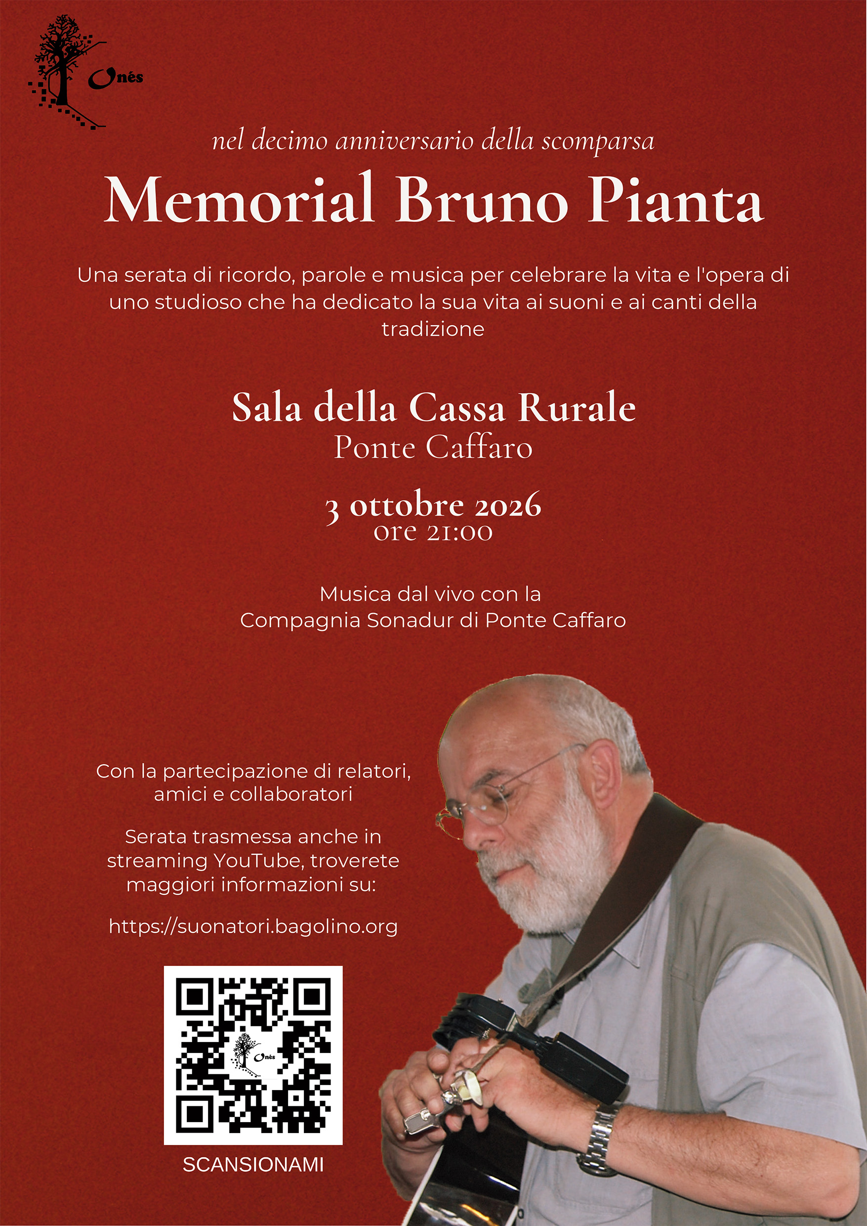 Bruno Pianta alla chitarra